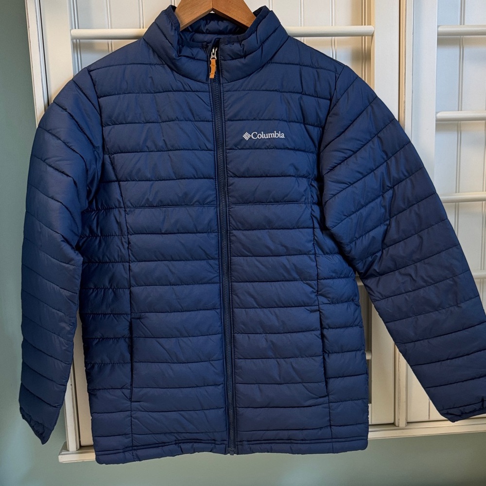 Columbia Kids Navy Puffer Jacket Like New